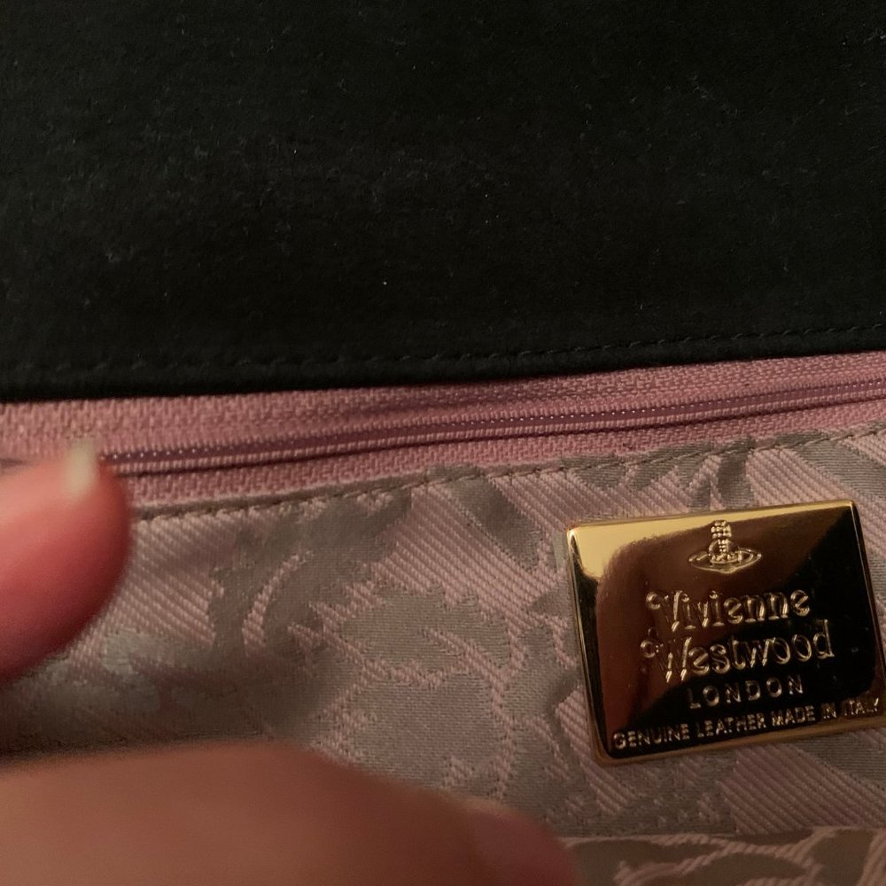 NWT Vivienne Westwood "SEX" clutch black (ITALY) - Picture 5 of 8
